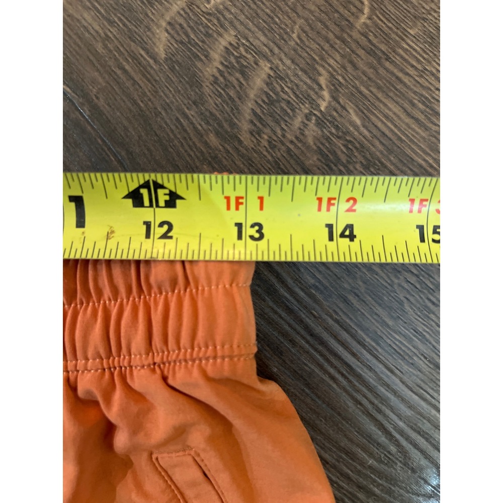Athleta Orange Midi Skirt‎ Drawstring Waist Pockets Size 4 Women's - Picture 5 of 5